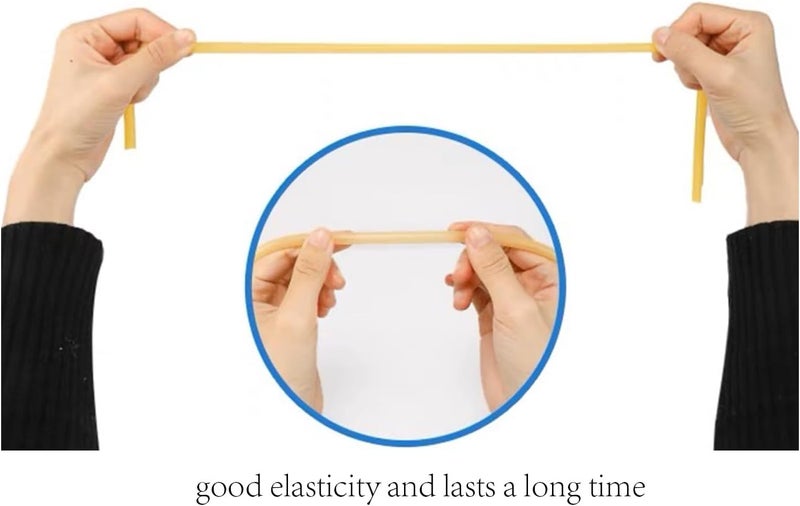 Refuuch Natural Latex Rubber Tubing Tube 1/8" (3mm) ID x 3/16" (5mm) OD Speargun Band Slingshot Catapult Surgical Rubber Hose 1M Length - Image 4